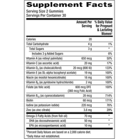 Rosebest OEM Marque Privée HALAL Complément Alimentaire Multivitaminé Naturel pour Femmes Enceintes avec Acide Folique et DHA pour Femmes Enceintes