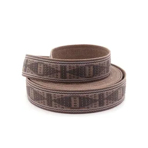 Cintura con cinghie in tessuto uhmwpe in tela di canapa personalizzata da 25mm