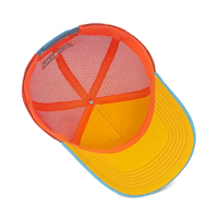 Gorra Trucker de Malla con Logotipo 3D Bordado Plano Personalizado, Ajustable, de Secado Rápido y Transpirable para Pesca, Venta al Por Mayor