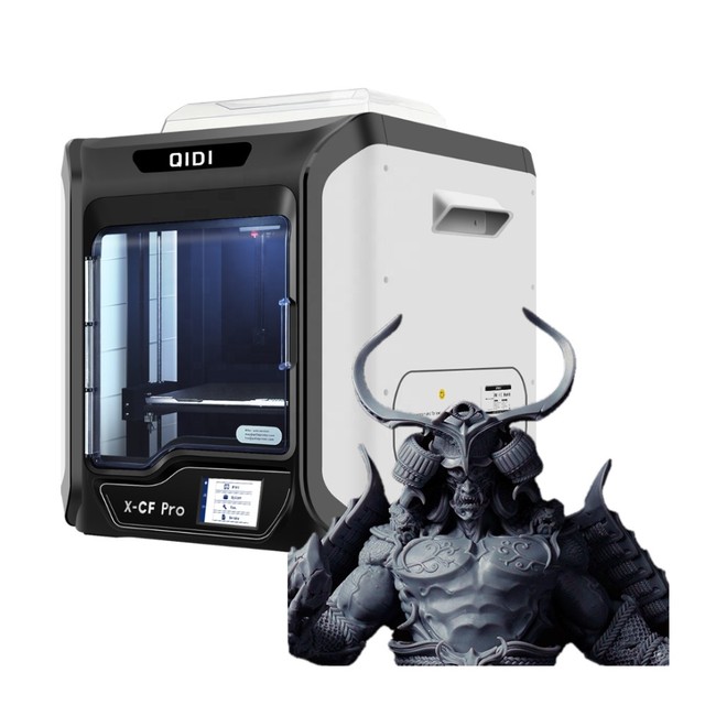 QIDI X-CF Pro Industrial 3D Printer 300*250*300mm Nylon Carbon Fiber Wifi Control Automatic Intelligent Leveling