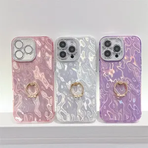 Funda para Teléfono con Diseño IMD y Purpurina, para Samsung Galaxy S25 Ultra S24 S23 A55 A36 A35 A25 A16 <span class=keywords><strong>A15</strong></span>, con Soporte de Diamantes - Product Image 5