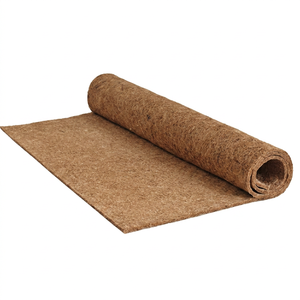 Tapis géotextile en fibre de coco haute résistance pour la protection des pentes, haute résistance à la traction, contrôle de l'érosion, couverture en fibre de coco - Product Image 1
