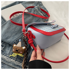 Bolso <span class=keywords><strong>de</strong></span> Hombro Elegante y Moderno con Diseño a Cuadros, Bolso <span class=keywords><strong>de</strong></span> Mano Casual y Encantador <span class=keywords><strong>para</strong></span> Mujer, <span class=keywords><strong>para</strong></span> Uso Diario - Product Image 3