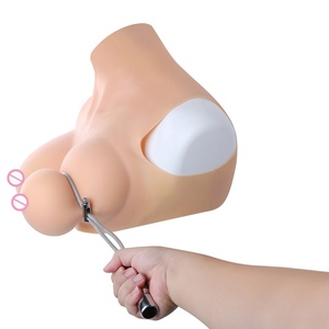 ชุดรัดหน้าอกโลหะ QKKQ สายรัดหน้าอก BDSM อุปกรณ์รัดหน้าอก ชุดบอนด์ดิจ สายรัดหน้าอกสำหรับคู่รัก - Product Image 5