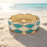 Gelang Enamel Gaya Musim Panas Terlaris Perhiasan Ekspor Perdagangan Luar Negeri ke Eropa dan Amerika Serikat Kreatif dan Personal