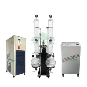 Industrial 10L-20L-50L Rotary Evaporator Rotovap with Pump and Chiller