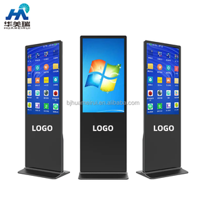 65 inch 4K <span class=keywords><strong>LCD</strong></span> màn hình quảng cáo Player kỹ thuật số biển tầng thường vụ trong nhà Totem quảng cáo <span class=keywords><strong>LCD</strong></span> hiển thị tương tác kiosk - Product Image 2