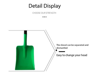 Pala de PVC a Prueba de Explosiones, Hoja Verde, 20 Pulgadas de Ancho, 100 Pulgadas de Largo, Cuadrada, Apilable, Resistente a Químicos - Product Image 6