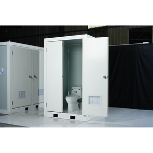 Cabine de douche et toilettes portables à panneaux sandwich, design moderne, multifonctionnelle, installation facile, pour appartement - Product Image 6