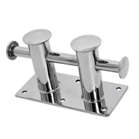 Fabricant professionnel de Matériel Marin Double Croix Borne de Bateau AISI316 Borne D'amarrage En Acier Inoxydable