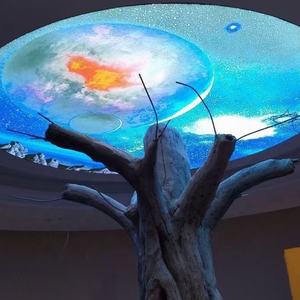 ZHIHAI round square flower <strong>clouds</strong> <strong>print</strong> ceilings and design for beauty salon - Product Image 5