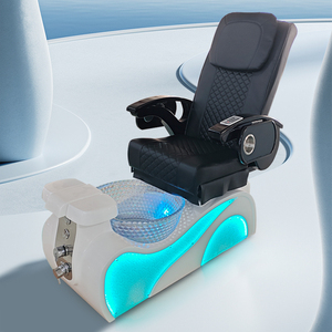 Sillón de Masaje Inteligente para Pies, Spa de Pedicura, Asiento Reclinable con Bañera de Hidromasaje, Luz LED de 7 Colores, Función de Calor, Sistema de Chorro sin Tuberías - Product Image 5