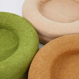 Jinshwaypets Luxuriöses Orthopädisches Hundebett, Rundes Hundebett aus Memory-Schaum mit Wasserdichtem Futter, Abnehmbarem Bezug und Weicher Polsterstütze - Product Image 6