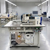 Machine à coudre automatique JUKI avec découpe laser pour la fabrication de poches à rabat