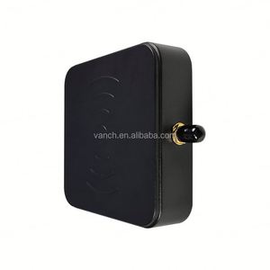 เครื่องอ่านบัตรควบคุมการเข้าออกแบบพาสซีฟ Vanch รุ่นยอดนิยม โครงสร้าง ABS เสาอากาศ RFID แบบโพลาไรเซชันวงกลม 3DBI ระยะไกล UHF 860-960MHz - Product Image 2