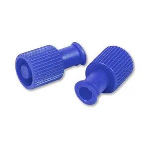 Syringe Tip Caps Luer Lock Tip Plastic Stopper Syringe Barrel Tip Caps With Lock Screw