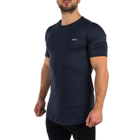 Fabricant de vêtements, t-shirt personnalisé pour homme, t-shirt respirant de haute qualité, coupe ajustée, t-shirt en spandex/coton