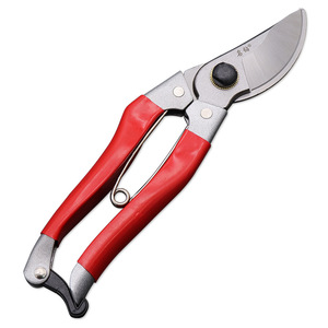 Garden Pruning Shears Bypass Pruner Stainless Steel Red Manual 20-30 Mm Trimming Diameter Butterfly Structure - Product Image 3