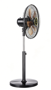Ventilateur sur pied industriel robuste de 18 pouces, pales de ventilateur de type aéronautique, moteur 100 % cuivre pur, souffleur d'air haute vitesse pour usine, en stock - Product Image 3