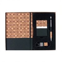 Set de Regalo Ejecutivo de Lujo, Agenda A5, Cuero PU, Bolígrafo Metálico, Llavero, Tarjeta Personalizada, Impresión Digital Liviya, Día de la Madre