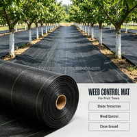 Bâche de sol en tissu anti-UV de 1 m de large pour la vente en gros, idéale pour les cultures agricoles (pastèque, ail, oignon, carotte et arbres)