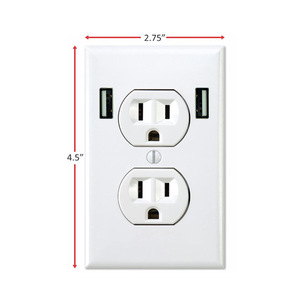 สติ๊กเกอร์ปลอมปลั๊กไฟติดผนัง 2 ช่อง ปลั๊กพีวีซี ฝาครอบตกแต่ง สำหรับบ้าน สำนักงาน แกล้งคน - Product Image 4