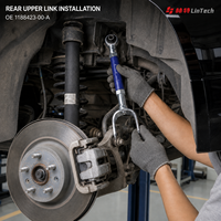 Bras de suspension supérieur arrière réglable de qualité supérieure LinTech OEM 1188423-00-A-KT Pièces de suspension EV pour Tesla Model 3 Model Y