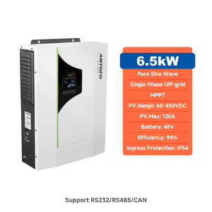 ANTOFO Africa Nigeria Warehouse MPPT Charger Srne 6.5KW 48V Pure Sine Wave Residential Off Grid Solar Inverters ATF GD01-48-6.5K - Product Image 1