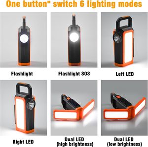 Linterna Eléctrica Portátil para Camping, Recargable, Estilo Vintage, para Cortes de Energía, Lámpara Clásica Tipo Huracán, con Doble Bombilla LED - Product Image 2