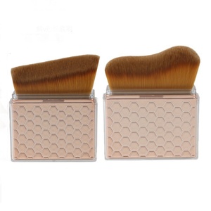 Brochas de Maquillaje de Base Suave con Logotipo Personalizado de Alta Calidad 2024, Pelo Sintético para Rostro y Cuerpo, Marca Privada - Product Image 2