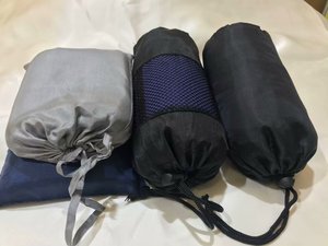 Fodera per <span class=keywords><strong>sacco</strong></span> a pelo con cerniera in cotone con doppia cerniera e borsa per il trasporto a tutta lunghezza - Product Image 5