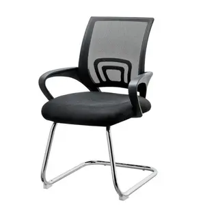 Cheap net office visitors mesh office chair without wheels