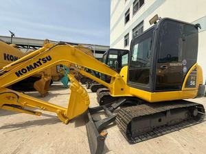 EPA/CE usado mini excavadora KOMATSU PC56 Mini 5 Ton Excavadora sobre orugas Japón Características originales Buen motor Bomba de engranajes Excavadoras usadas - Product Image 5