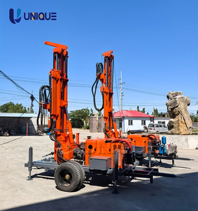 Pequeño portátil 150mTrailer Montado Pozo de agua Plataforma de perforación rotativa Plataforma de perforación de minas Máquina de perforación de pozos para la venta - Product Image 4