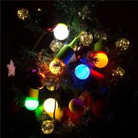 Fête de vacances 1W 2W 3W AC DC 3V 12V 24V 110V 220V B22 E26 E27 A60 Globe G45 Led Couleur Ampoule pour Décoration de Noël