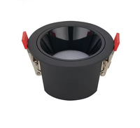 Vente flash : spots encastrés en aluminium, éclairage LED moderne pour usage intérieur, entrepôts, usines