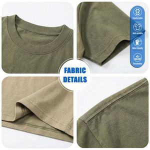 T-shirt <span class=keywords><strong>Uomo</strong></span> Personalizzata con Sfumatura Dip-Dye, Cotone Pesante 100%, Lavaggio Acido Vintage, Grafica <span class=keywords><strong>Gotica</strong></span> con Lettere, Streetwear Oversize - Product Image 5