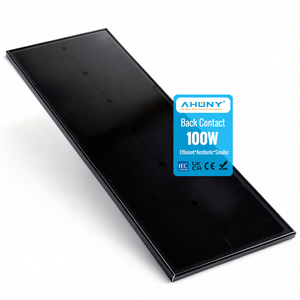 Panneaux solaires à <span class=keywords><strong>contact</strong></span> arrière 100W, module PV à haute efficacité 27%, certificat IEC, <span class=keywords><strong>panneau</strong></span> de haute qualité, vente en Europe pour toit et voiture - Product Image 5