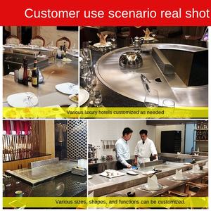 Tephanyaki-Parrilla Eléctrica de acero inoxidable multifuncional para cocina, horno de mesa profesional de gas sin humo, comercial, japonés, a la venta - Product Image 5