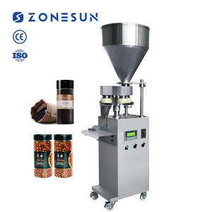Máquina de Enchimento de Grânulos Semiautomática de Cabeça Única ZONESUN ZS-FM30C com Dosagem por Copo - Product Image 1