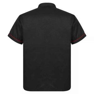 เสื้อโค้ทสำหรับเชฟผ้าโพลีเอสเตอร์กระดุมแถวเดียวสำหรับโรงแรมร้านอาหารขายส่งเครื่องประดับ - Product Image 2