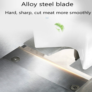 Rouleau d'agneau pour couper le bacon Meilleure vente mondiale Coupeur de poulet Trancheuse de boeuf Machine à trancher la viande à bas <span class=keywords><strong>prix</strong></span> - Product Image 6