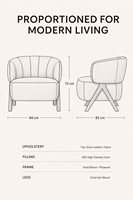 Fauteuil d'appoint individuel rembourré écologique en cuir pleine fleur ou tissu, confortable, pour salon ou salle à manger, directement de l'usine