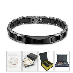 Bracelet Énergétique CAMAZ : Bracelet Quantique de Santé en Céramique et Minéraux, Personnalisable, Fabricant OEM - Product Image 5