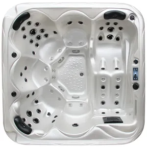 2024 New Arrival Deluxe Air Bubble Massage Spa 6 Seater Hot tub