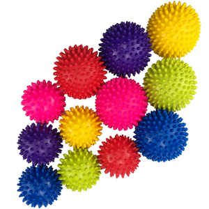 Hochwertiges benutzer definiertes Logo Design PVC Körper und Fuß Deep Tissue Therapy Gym <span class=keywords><strong>Massage</strong></span> <span class=keywords><strong>ball</strong></span> Myo fascial Release Spiky - Product Image 5