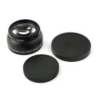 Objectif macro grand angle HD 58 mm pour appareils photo Canon, Nikon, Sony, Pentax