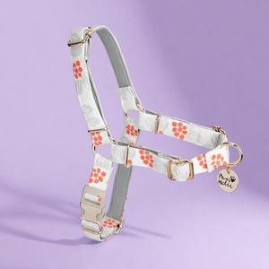 Arnés para Perro Talla L, Premium, Moderno, de Lujo, Duradero, Transpirable, Ecológico, Antitirones, con Estampado de Algodón, Accesorio Personalizado - Product Image 1