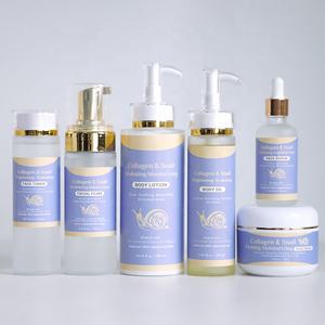 <span class=keywords><strong>Kit</strong></span> Regalo di Bellezza <span class=keywords><strong>Skincare</strong></span> da 5 Pezzi con Crema al Collagene e Bava di Lumaca, Set per la Cura della Pelle con Detergente Idratante e Sbiancante (Nuovi) Prodotti - Product Image 1