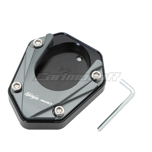 Accesorios de motocicleta pata de cabra Uitbreiding soporte lateral almohadilla de placa de extensión para <span class=keywords><strong>KAWASAKI</strong></span> Ninja400 <span class=keywords><strong>Z400</strong></span> - Product Image 5